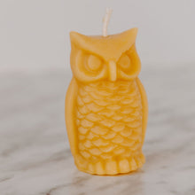 Load image into Gallery viewer, Owl Beeswax Candle