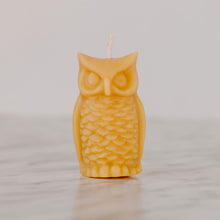Load image into Gallery viewer, Owl Beeswax Candle
