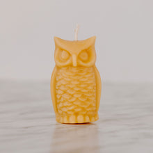 Load image into Gallery viewer, Owl Beeswax Candle