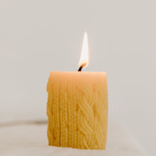Load image into Gallery viewer, Sweater Pillar Candle (2 Sizes Available)
